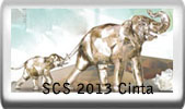 SCS Mother Elephant Cinta and baby 2013