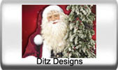 Ditz Designs Santas, bears