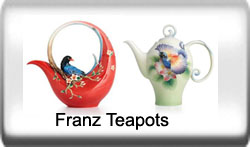 Franz porcelain teapots